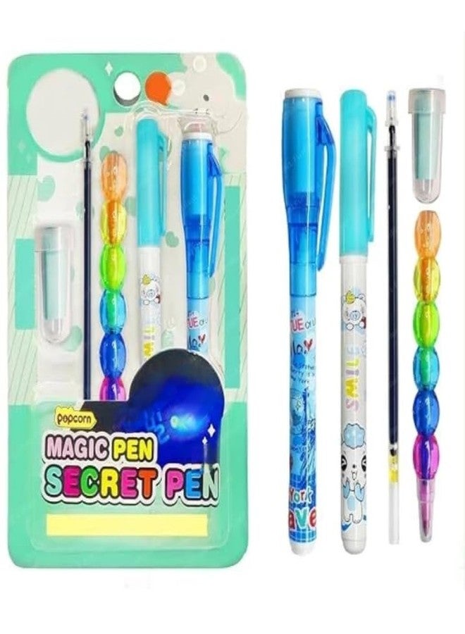Manos Magic Learning Pen Set with refile and Drawing Book Educational Toy for Kids Combo Pack - Image 3